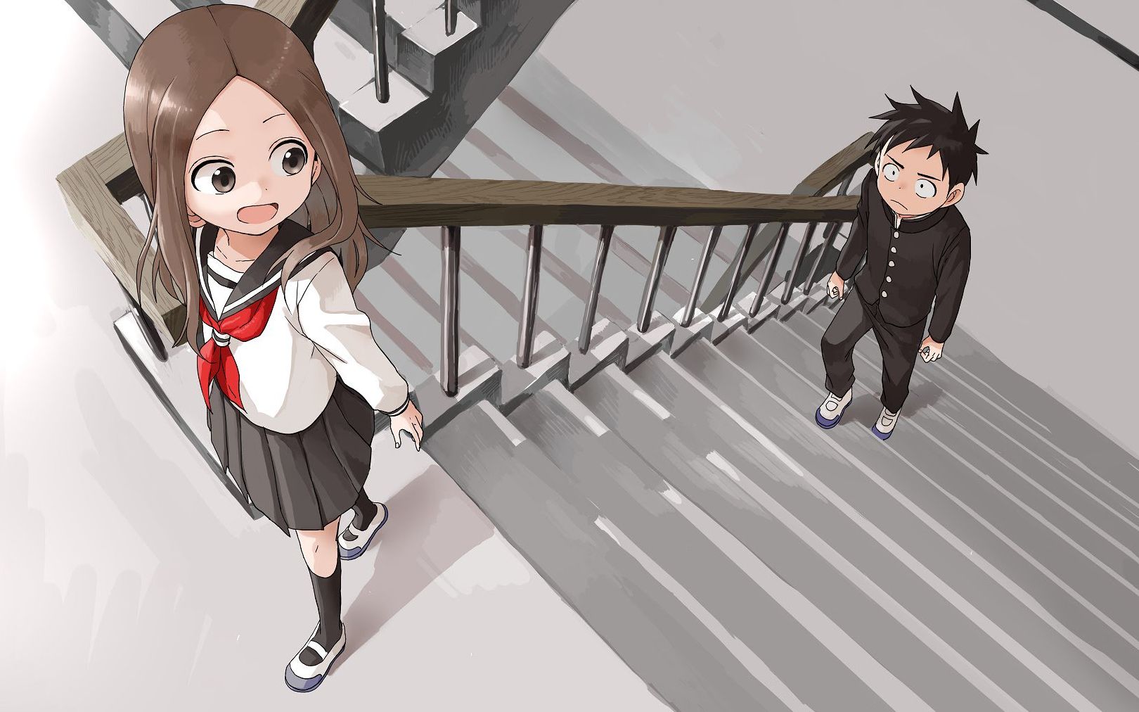 活动  高木:西片,这次,你赢了哦