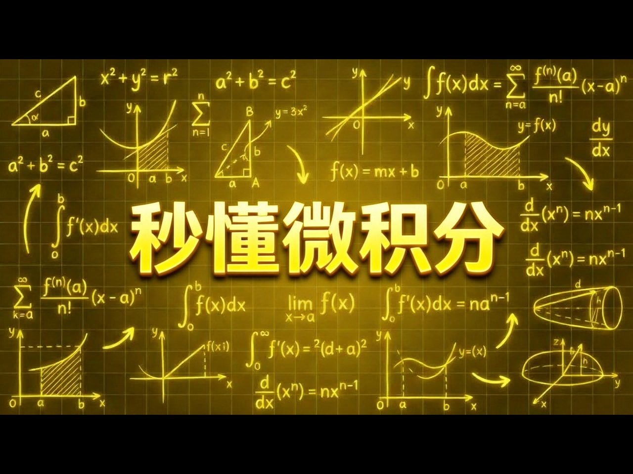 像给五岁孩子讲知识一样讲透微积分 - No Fluff Academy