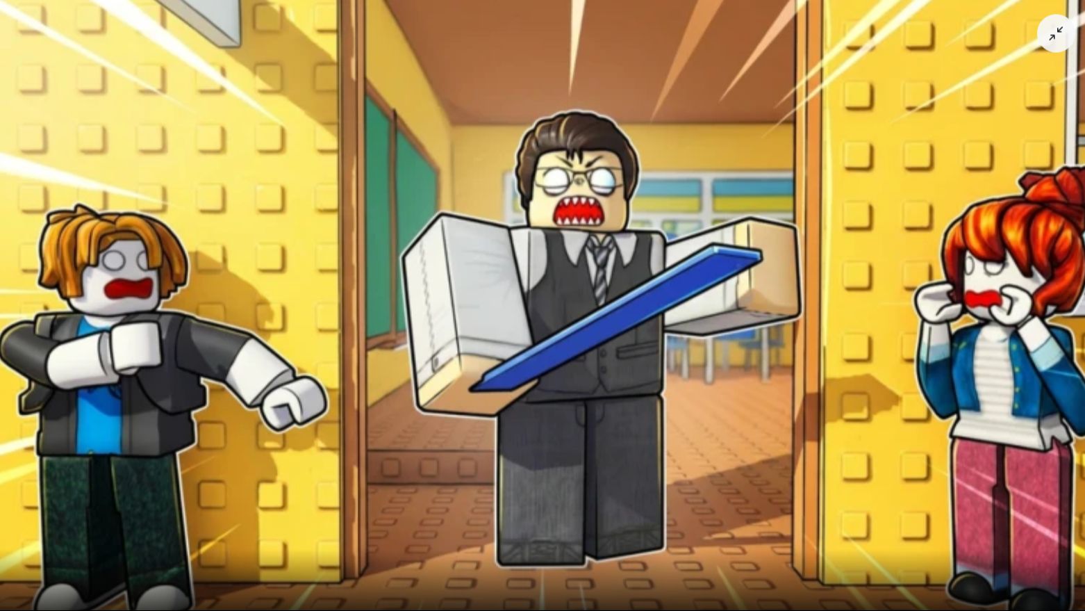 ROBLOX逃离老师之塔:可怕的老师让我们永远都不能下课!赶紧逃离这学校!-波波仔解说-波波仔解说-哔哩哔哩视频