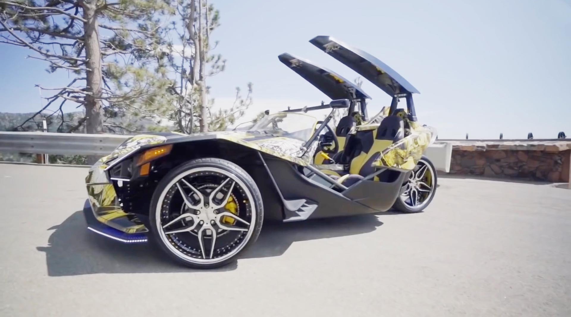 三轮"妖娆"摩托车!比摩托酷比跑车牛,拉风的不一般