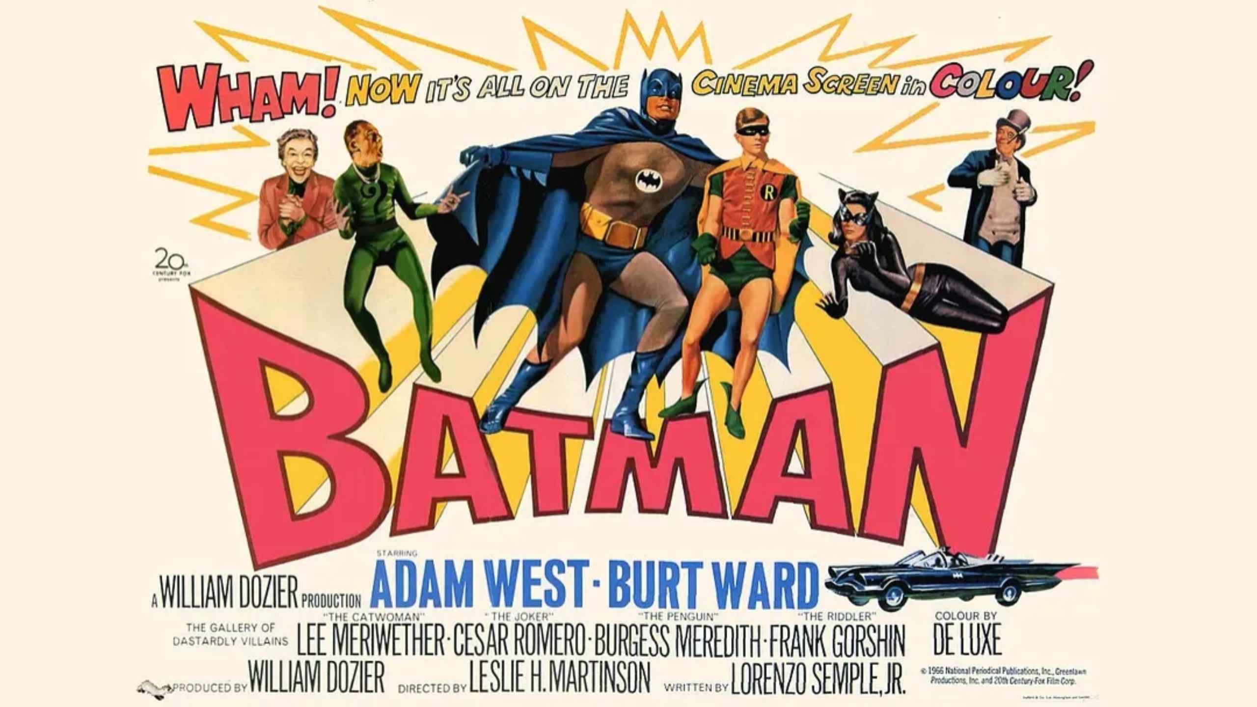【4K蓝光】蝙蝠侠:大电影 . 1966 . Batman:The Move