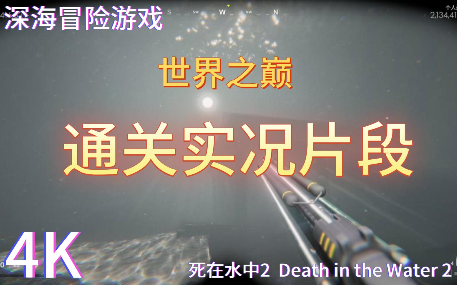 [图]【通关画面】Death in the Water 2【世界之巅】【死在水中2】【4K】