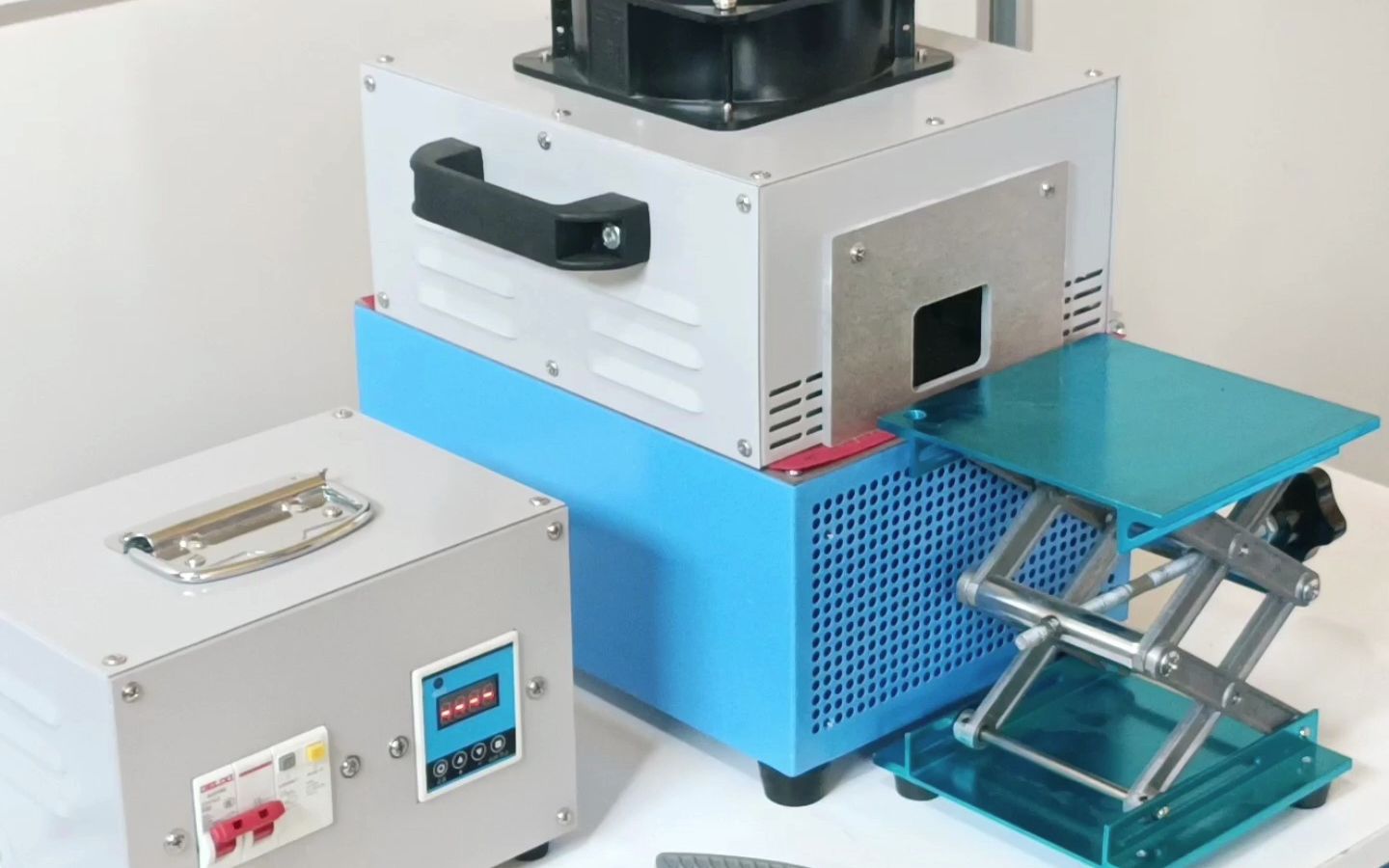 缩套管加热设备 烘烤加热缩紧收缩机 烘烤热缩套管机 台式电缆套管