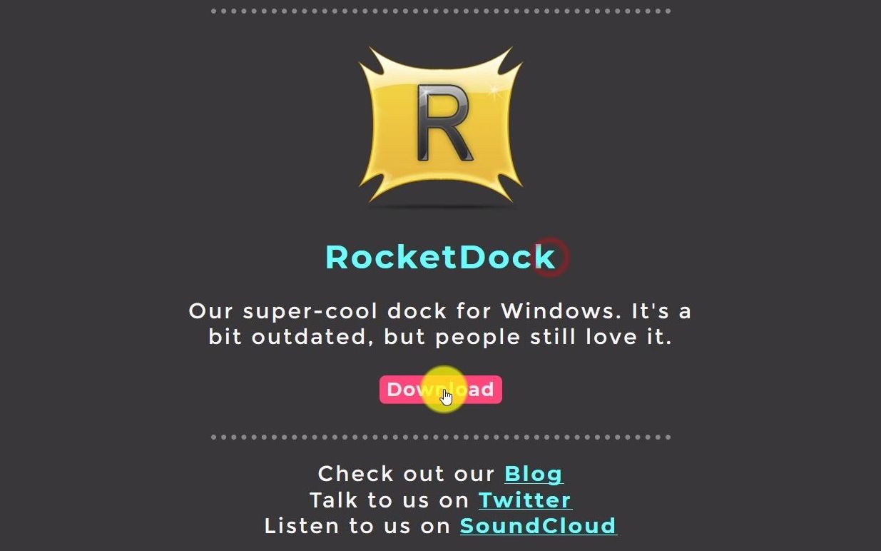 桌面整理软件RocketDock分享与安装设置教程哔哩哔哩bilibili