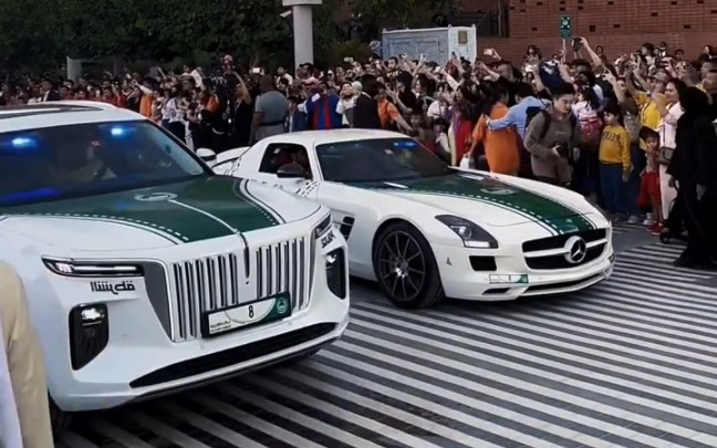 红旗在迪拜有多受欢迎!