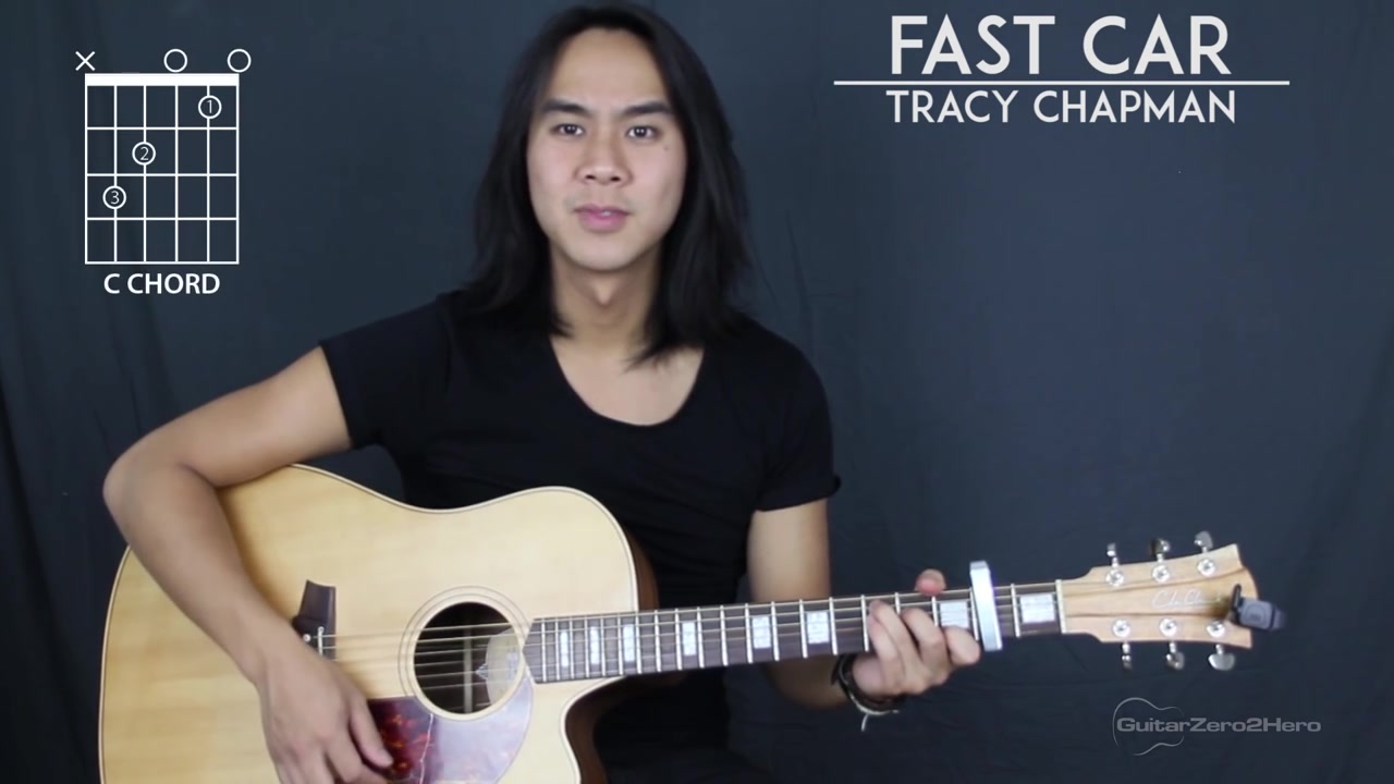 [图]【SAO】【吉他弹奏】Fast Car－ Tracy Chapman吉他教学