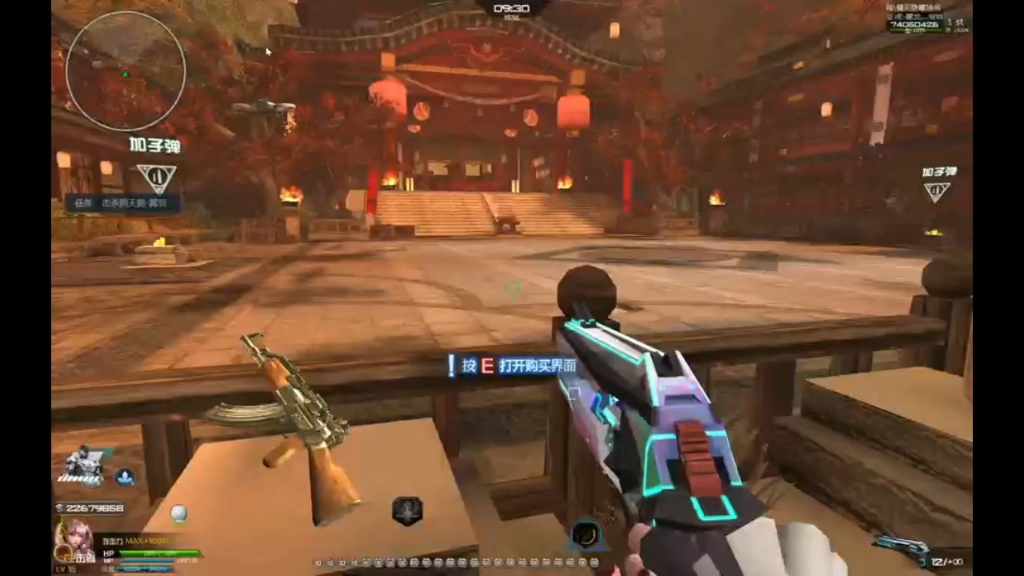 逆战平民天极手枪单刷樱之都终极boss鸦天狗,无初霜不按c键