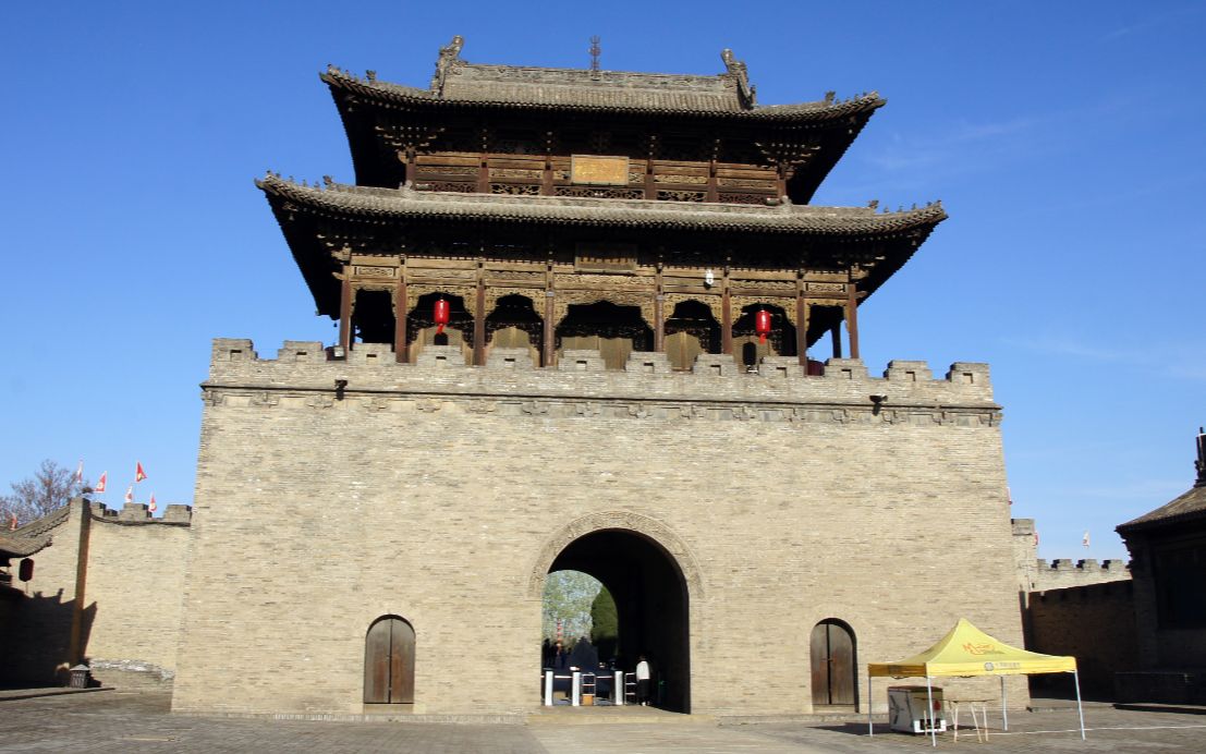 航拍山西旅游景点常家庄园#李毅勤的秀#第380集_哔哩哔哩 (゜-゜)つロ