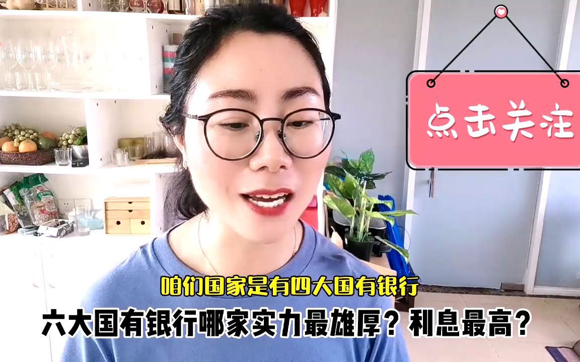 中国6大国有银行哪家“利息”最高?实力最雄厚?结果想不到哦哔哩哔哩bilibili