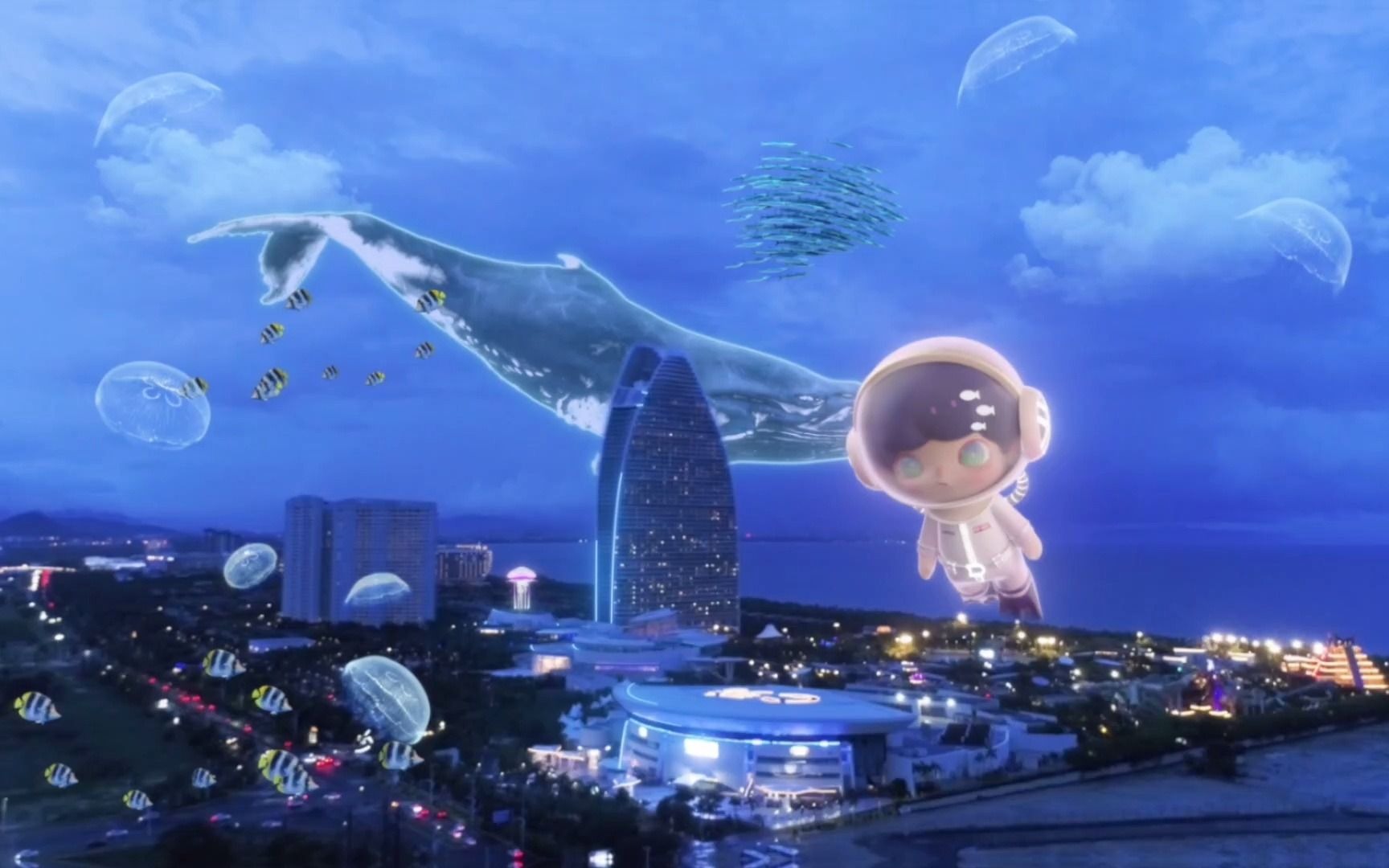 dimoo空降亚特兰蒂斯,畅游海底世界