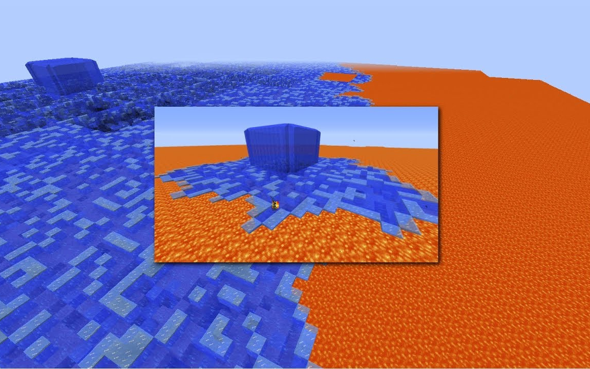 如果岩浆遇到水会生成其他方块会怎样?