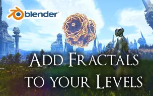 Download Video: 分形艺术！Blender插件 Fractal Machine 分形生成器艺术复杂且高度详细预设