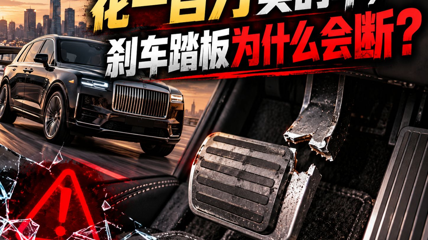 三台新车刹车踏板断裂：是设计缺陷，还是暴力测试？