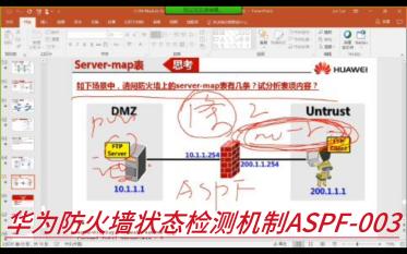 【华为】HCIPSec防火墙状态检测ASPF003202302231617哔哩哔哩bilibili