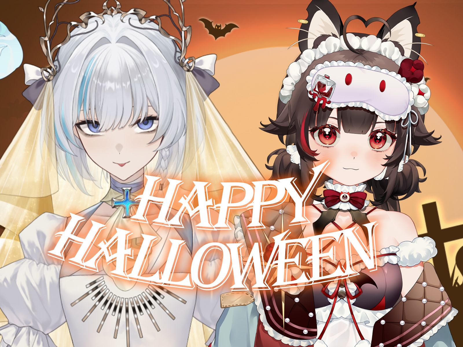 【翻唱】﹢happy halloween﹢【幽莲Rei*佑眠yume】哔哩哔哩bilibili