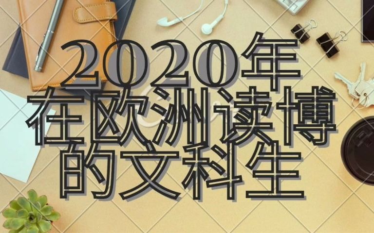 逆境中谋划未来|2020年在欧洲读文科博士|打工|学业|事业|平衡压力|快乐生活哔哩哔哩bilibili