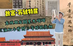 下载视频: 2020苏轼大展（下）：直击苏东坡“最文化”的朋友圈，欧阳修、蔡襄、赵孟頫、仇英、米芾等大腕云集，《渔村小雪图》题跋中遇惊喜