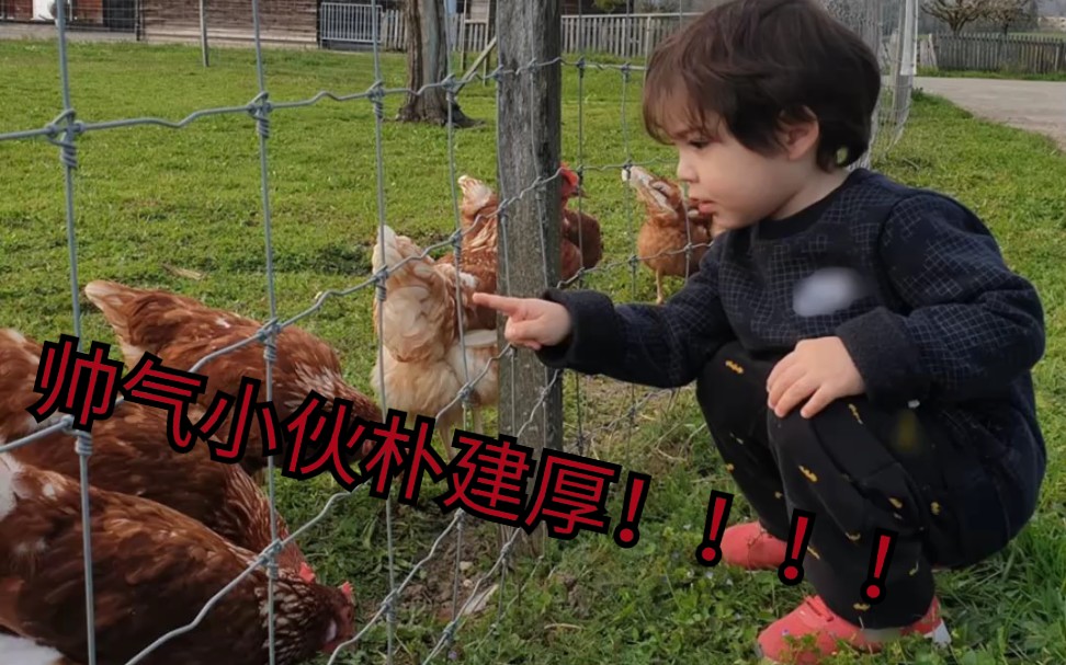 【建厚】我的建厚猪猪长大了,是个帅小伙了