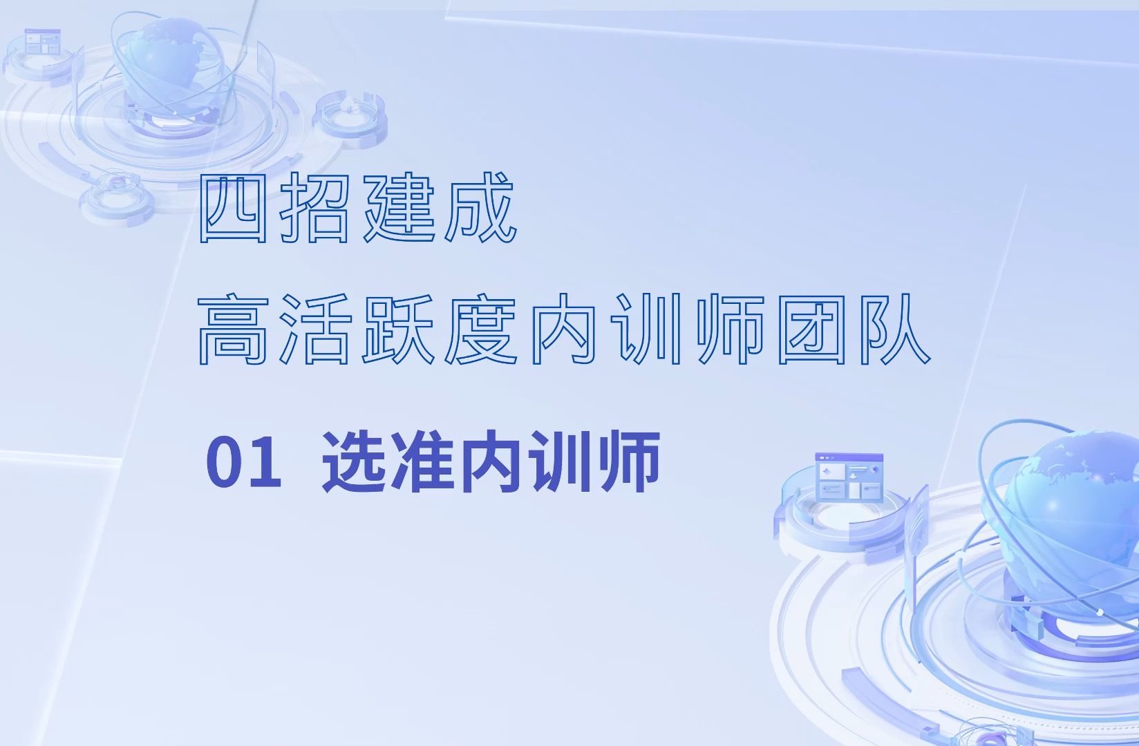 四招建成高活跃度内训师团队 01—选准内训师哔哩哔哩bilibili