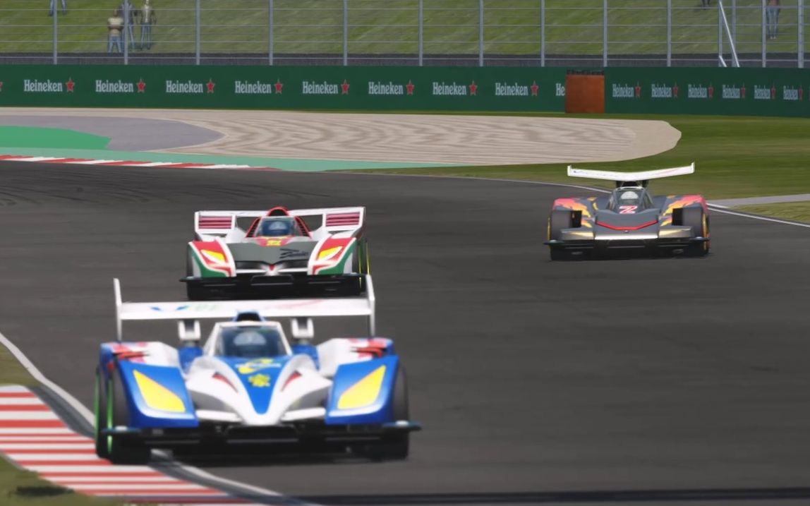 四驱兄弟trf胜利队亮相f1上海赛道