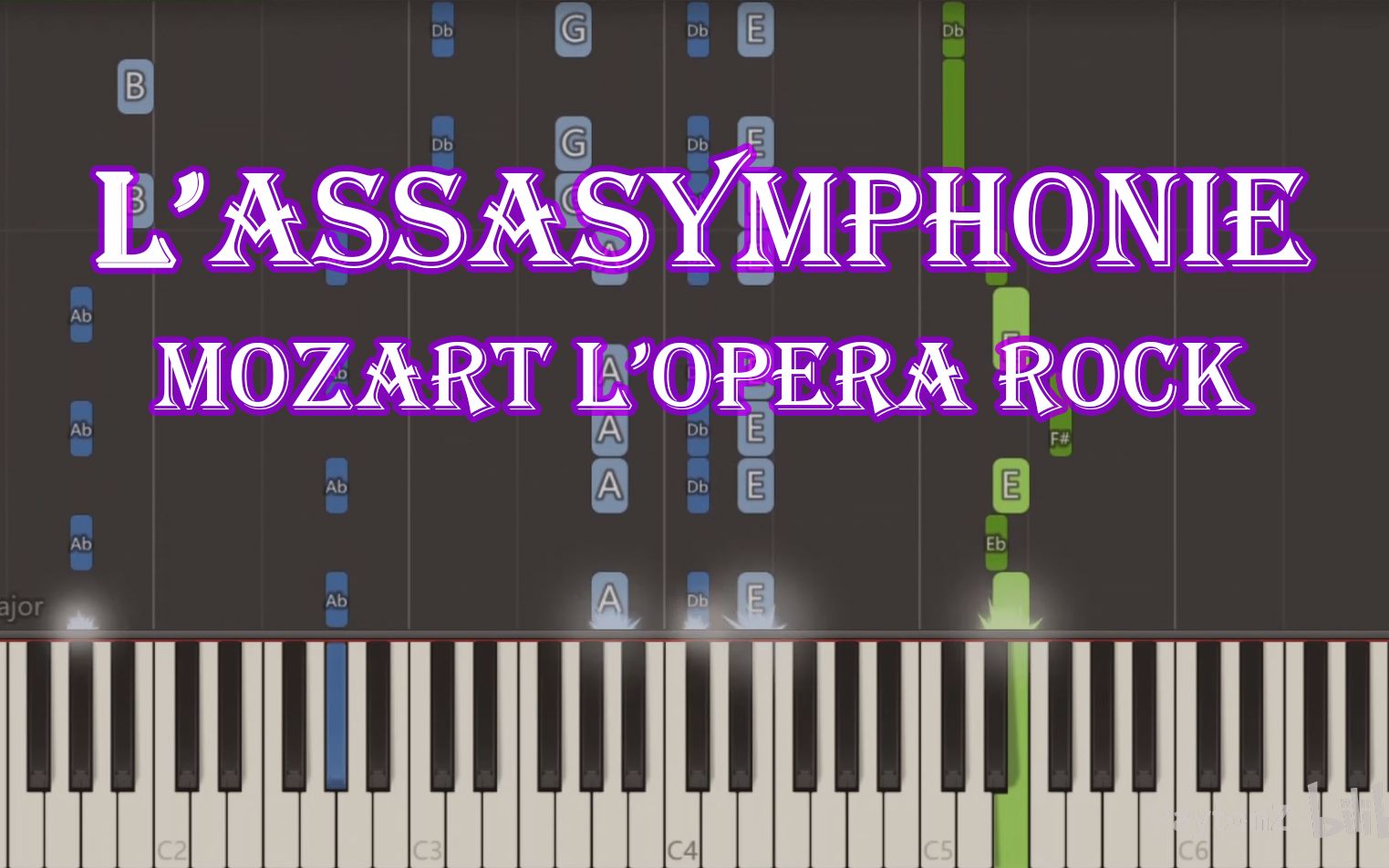 【midi】lassasymphonie钢琴瀑布流-synthesia实现