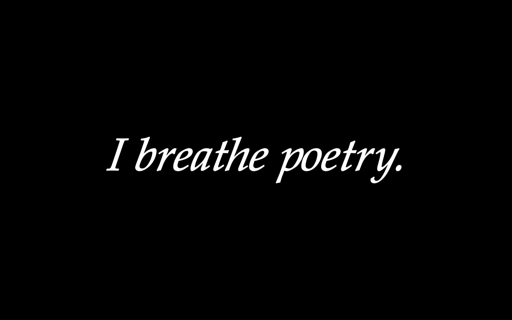 [图]【致诗歌/混剪/台词向】我所呼吸皆是诗 I breathe poetry