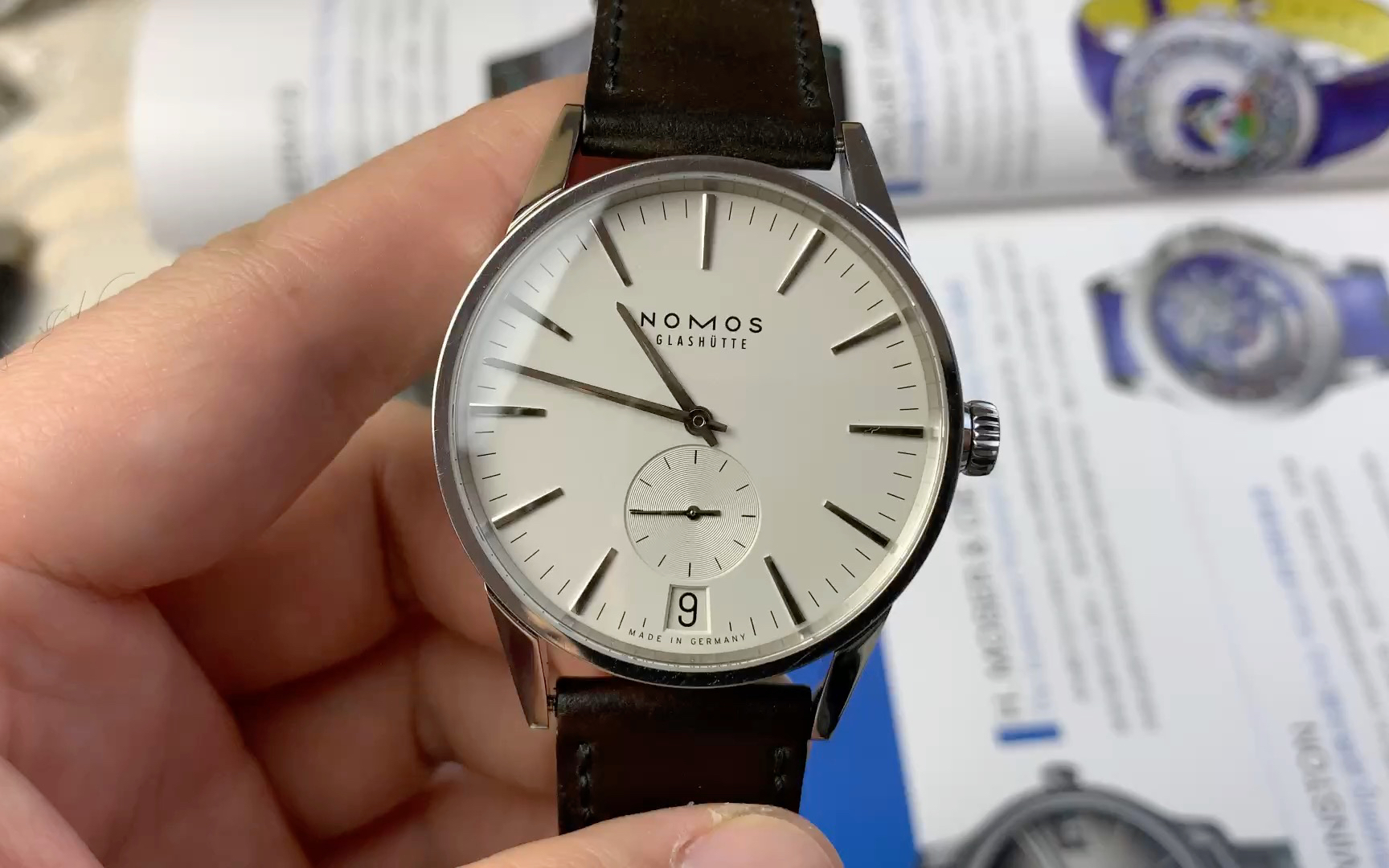 Nomos ZURICH 诺莫斯苏黎世系列~诺莫斯最高定位的系列哔哩哔哩bilibili