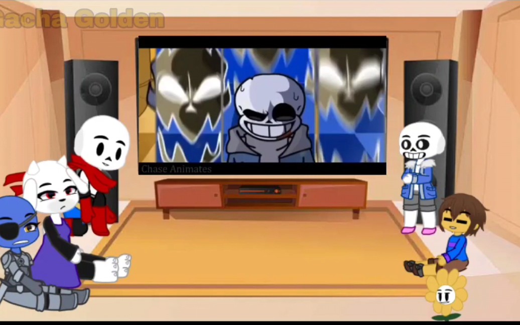 undertale react to ulb sans vs killer!sans