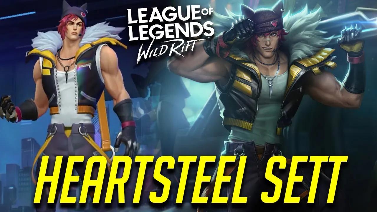 39 wild rift heartsteel sett new skin full gameplay (baron lane