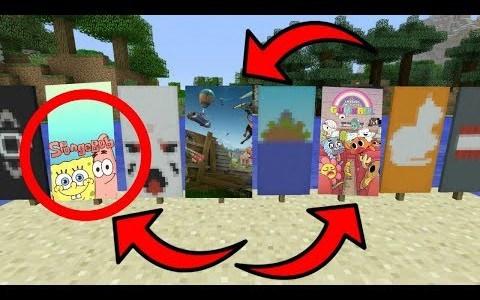 [ Minecraft实用小技巧] 8大最佳横幅设计在我的世界!哔哩哔哩bilibili