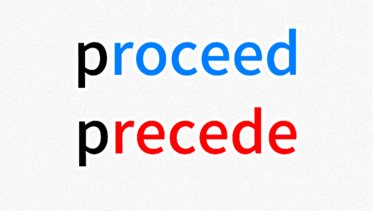 【一秒区分易混单词】proceed&precede哔哩哔哩bilibili