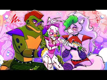 为蒙帝和罗克珊拍摄的奇卡变得又湿又油