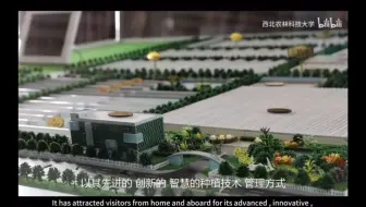 邹志荣教授介绍杨凌智慧农业示范园光电驱动温室