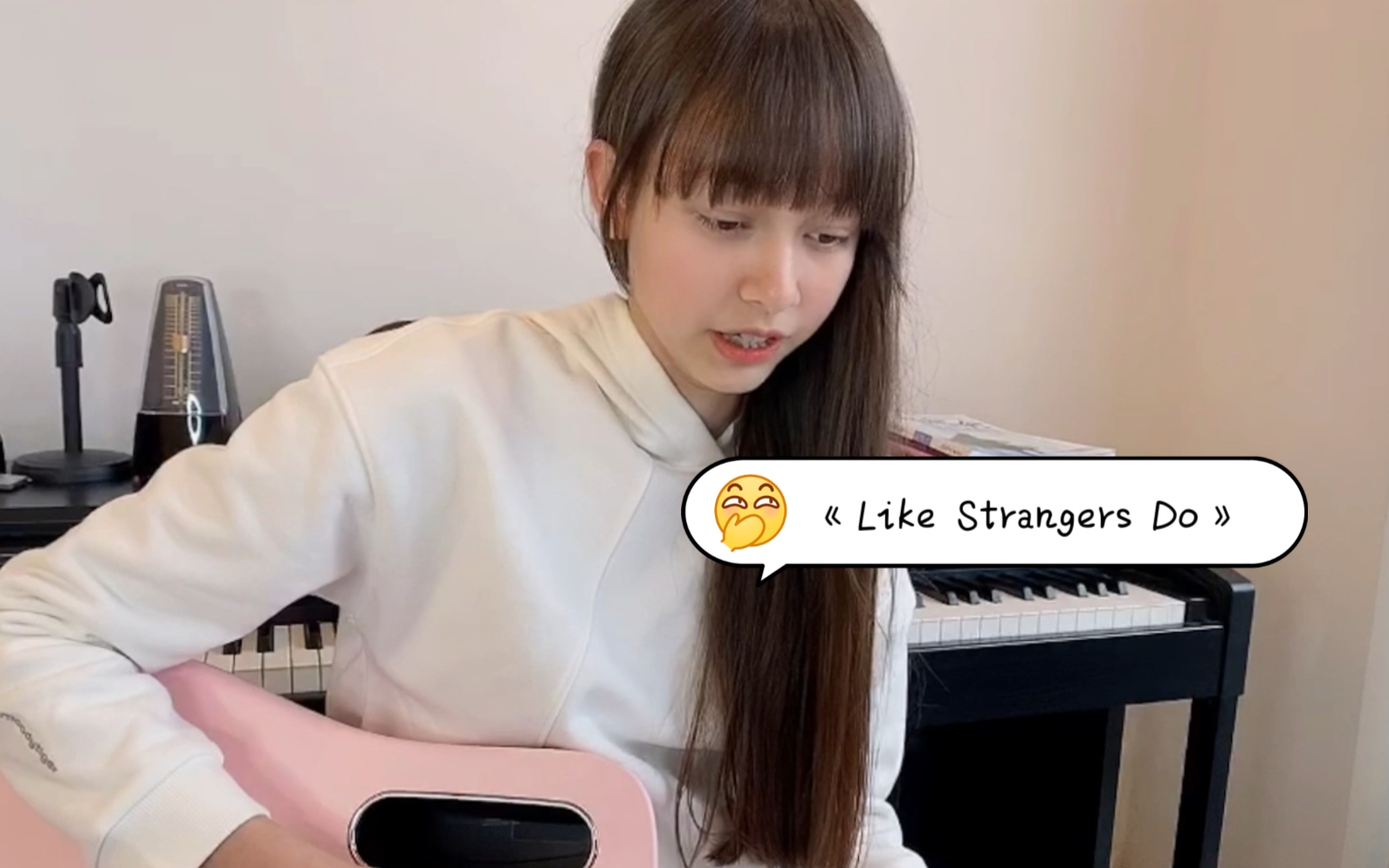 [图]小众又好听的《Like Strangers Do》，歌词特别触动