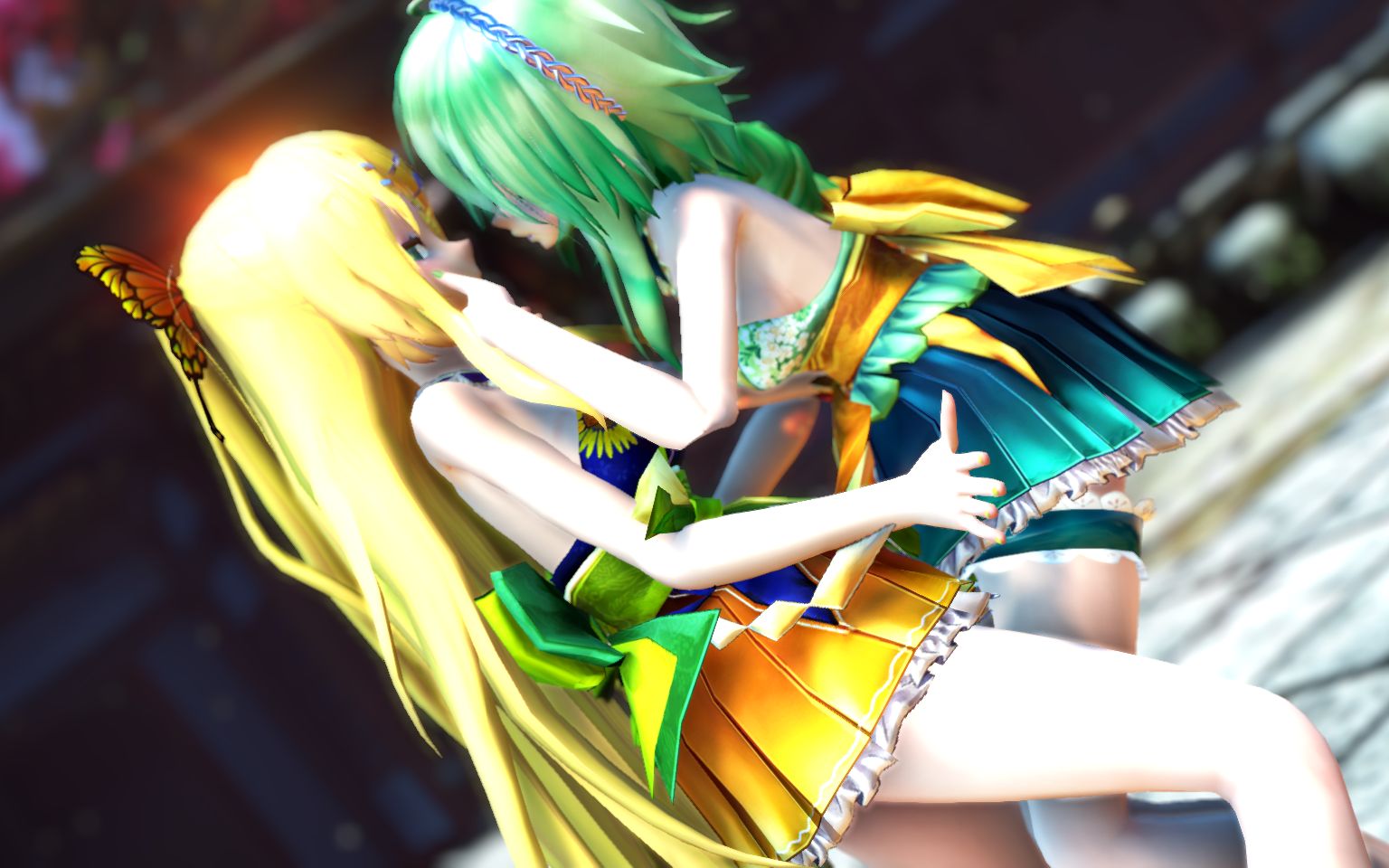 【mmd】1, 2 fanclub [tda式萝橘组]