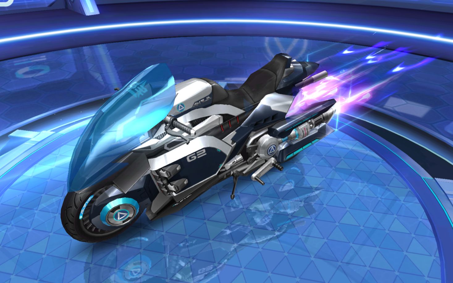 【qq飞车手游】最美摩托!l2板喷焰的m2!新版本m2异能使者展示!