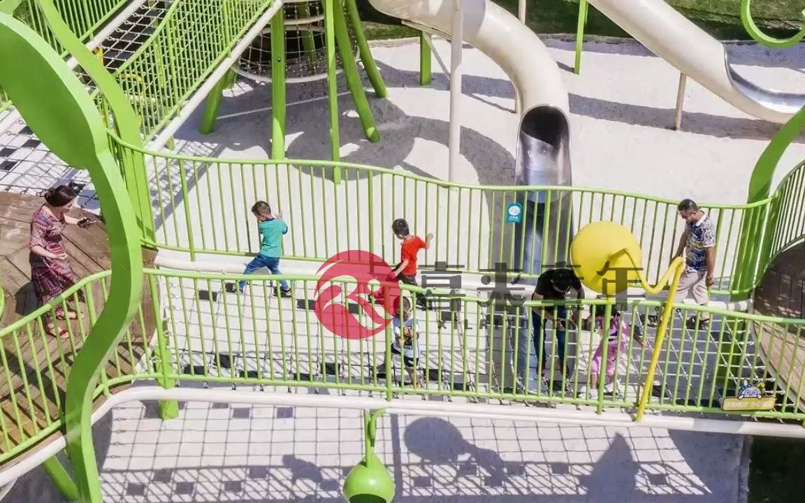 汉中无动力儿童游乐场景区乐园设备案例