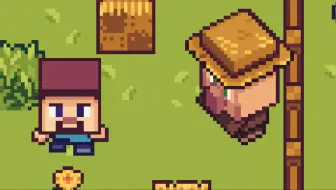 Minecraft同人2D像素小游戏「挪麦工艺（暂定）」（原型）（推箱子类）