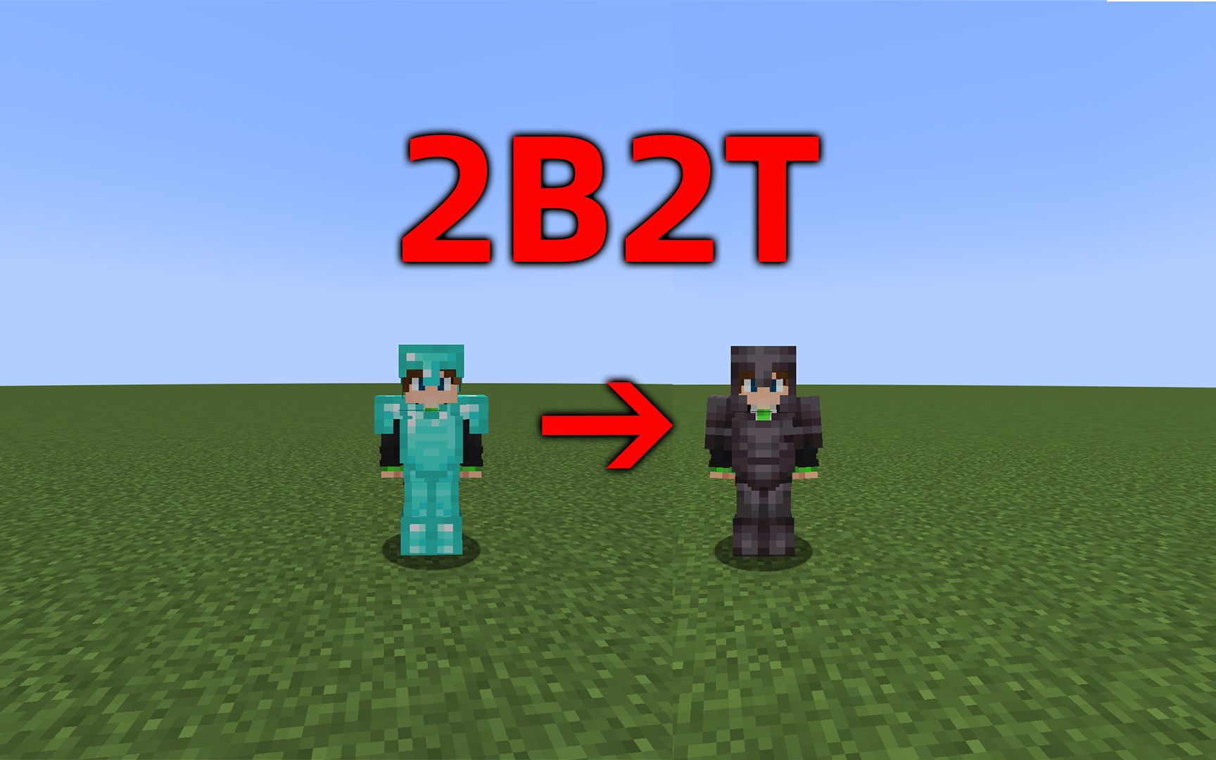 我的世界2B2T服务器：作为一个老玩家，会一点“技术”很正常！ 哔哩哔哩