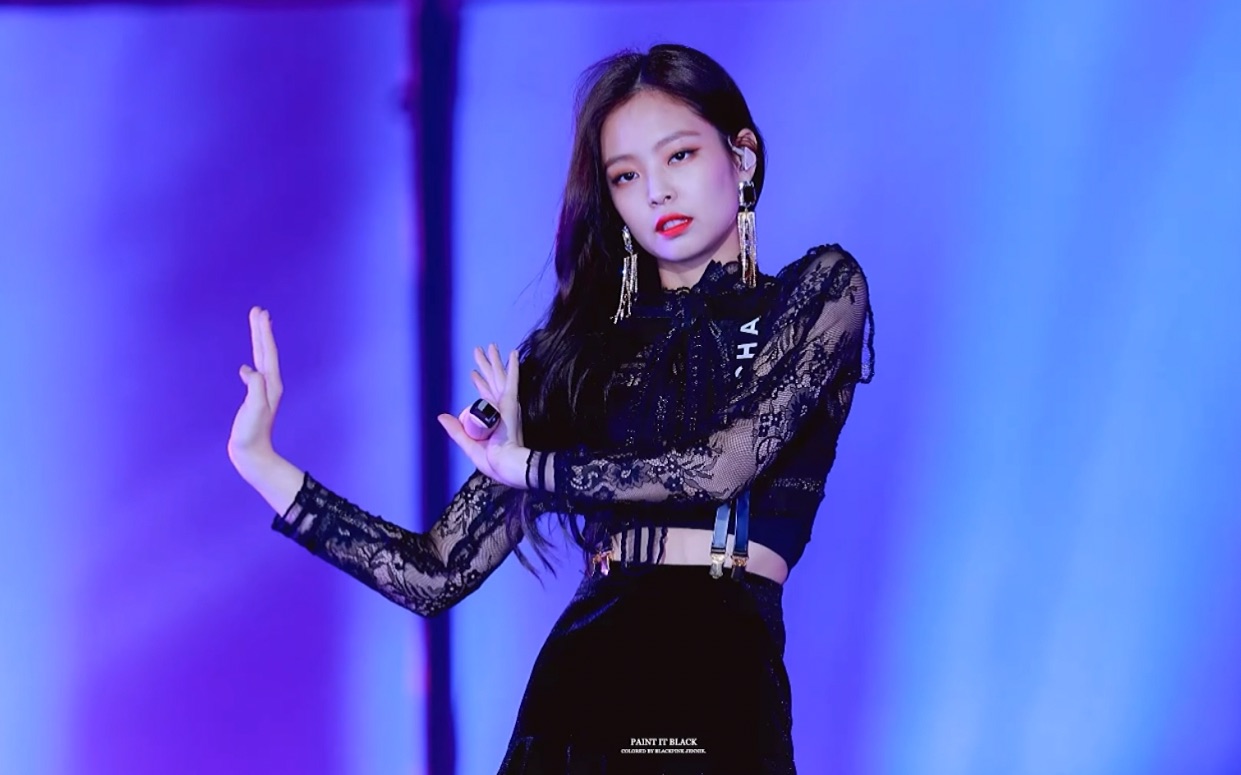 【4k】2017人气歌谣"as if its your last"jennie直拍_哔哩哔哩