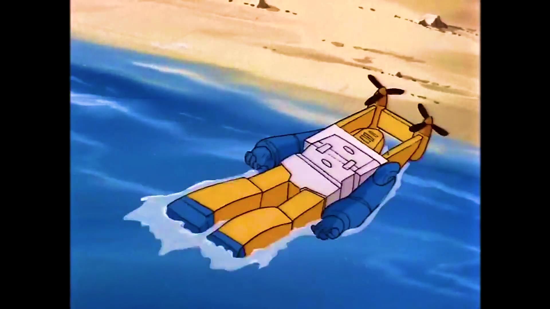 浪花第一次变形!变形之前先变颜色!【变形金刚】