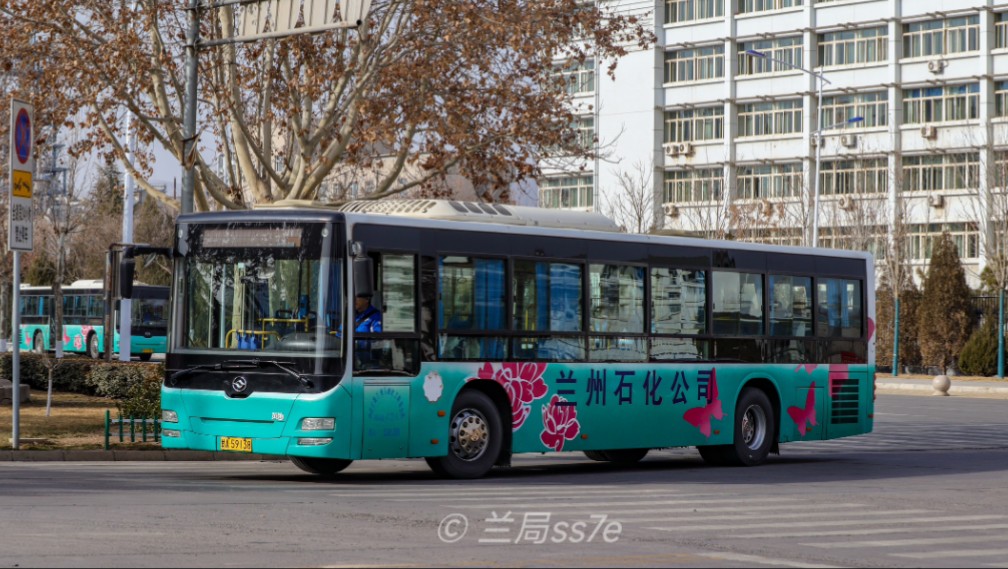 在兰州最想拍的国三柴油车【兰石化MAN脸黄海】走行视频哔哩哔哩bilibili