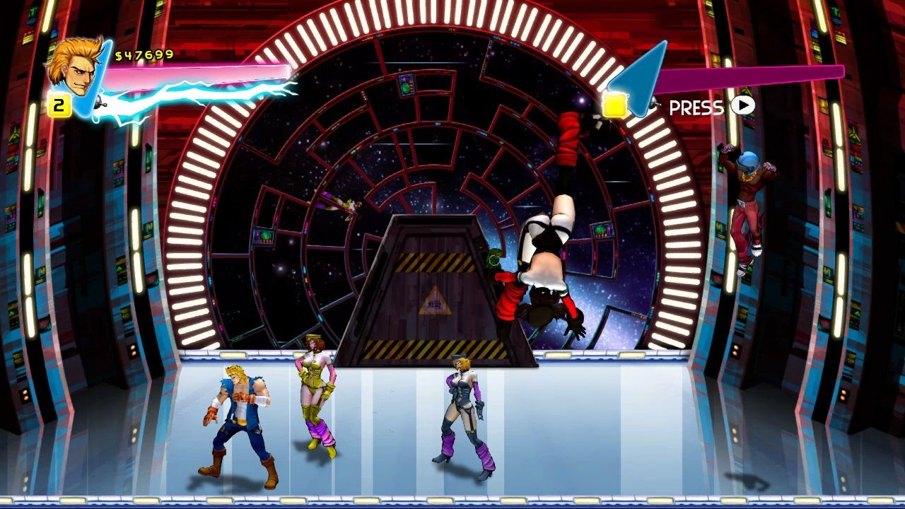 双截龙:彩虹 double dragon neon 1-5 38_哔哩哔哩 (゜-゜)つロ 干杯