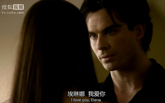 [图]吸血鬼日记S2E8 39:40开始 Damon对Elena说我爱你 BGM—I Was Wrong-Sleeperstar