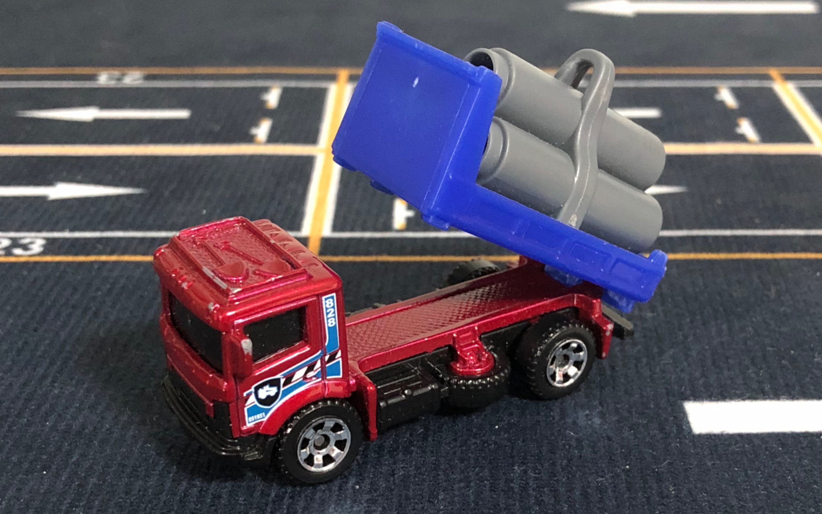 火柴盒 matchbox 工程运输卡车 pit king