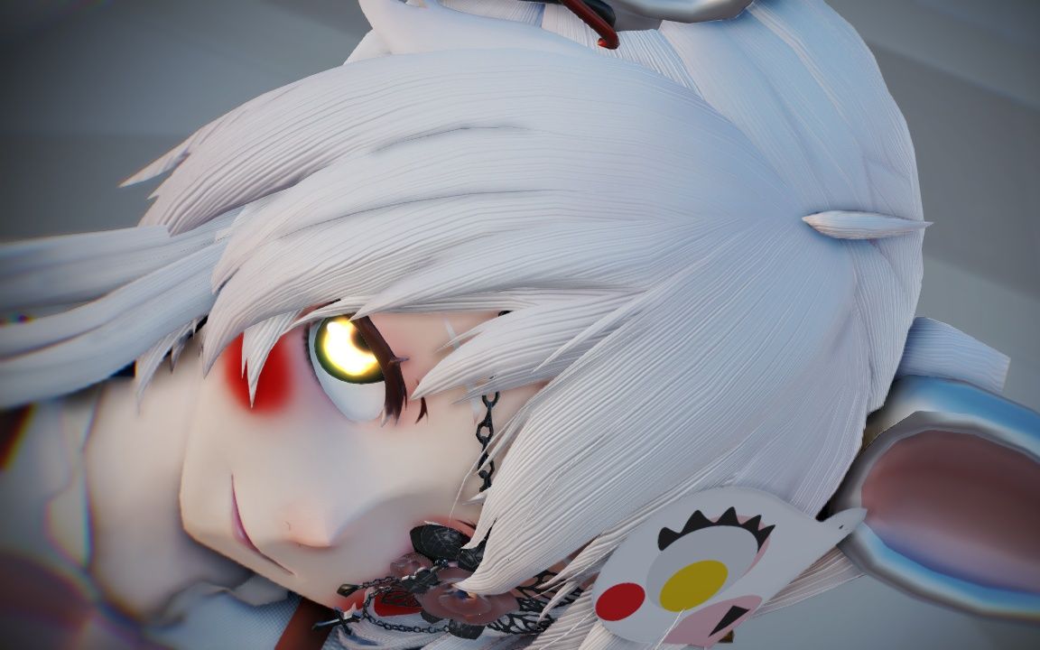 [mmd x fnaf]baby girl 【mangle】【ray渲】