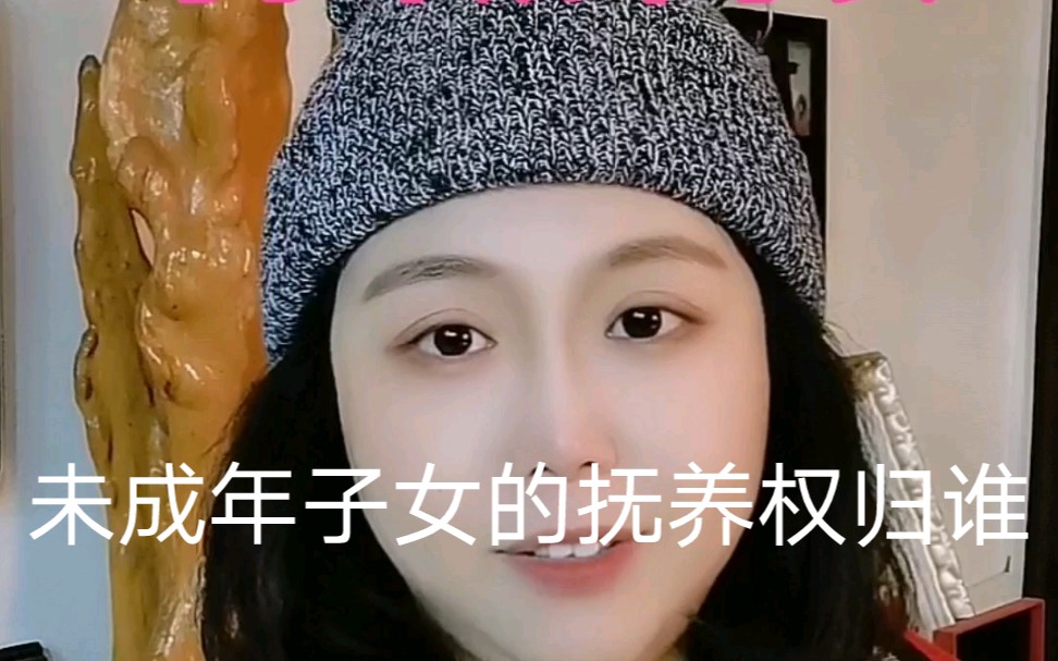 未成年子女的抚养权归谁哔哩哔哩bilibili