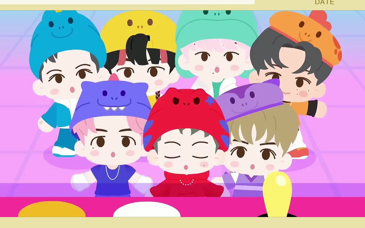 活动  【nct dream】不认识的女鹅增加了 这样的儿童版故障宝还是第一