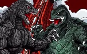 Video herunterladen: 本受万众瞩目，却迟迟没有到来的世纪决斗  Godzilla and Gamera