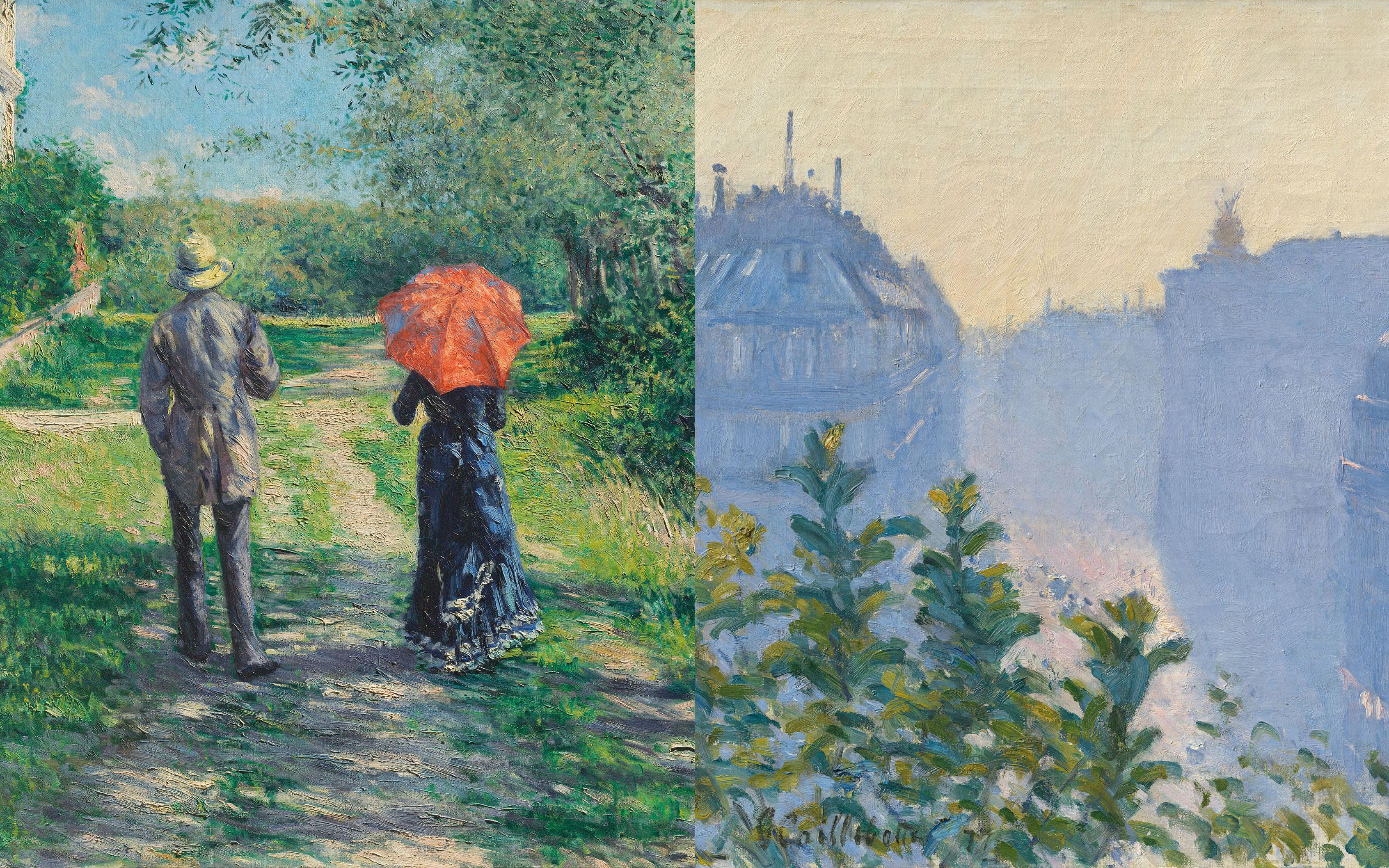 [图]【艺术与审美】时光里，我们如何相遇，法国印象派画家Gustave Caillebotte油画作品欣赏